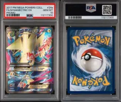 2017 Pokemon XY Mega Power Coll Promo #24a M Manectric Ex FA PSA 10 GEM MINT - Image 3