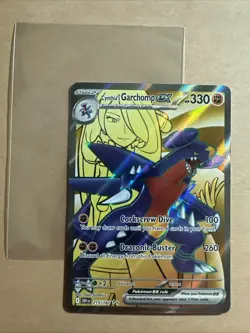[NM] Pokemon Card Cynthia’s Garchomp EX 204 Destined Rivals Promo Set [02] - Image 1