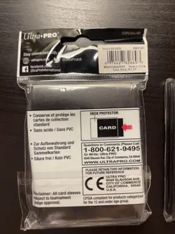 Ultra-Pro Card Deck Protector Sleeves - Image 2