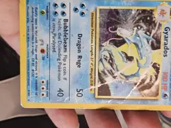 Gyarados 6/102 Holo Rare Base Set WOTC Pokemon Card HP - Image 5