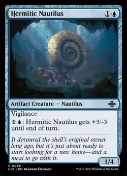 2x Hermitic Nautilus - Foil LCI NM MTG - Image 1
