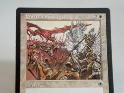 MTG Warrior's Charge (2) Portal Regular Common Magic - Image 2