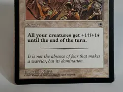 MTG Warrior's Charge (2) Portal Regular Common Magic - Image 3