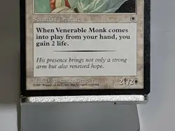MTG Venerable Monk Portal Regular Uncommon - Image 3