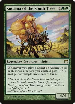 2x Kodama of the South Tree Champions of Kamigawa HP MTG - Image 1