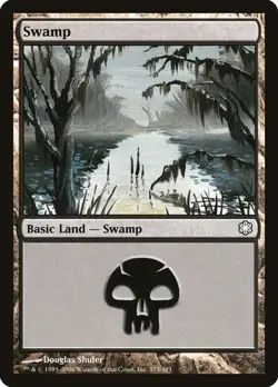 2x Swamp (#375) Coldsnap LP MTG - Image 1