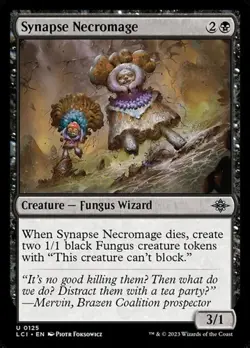 2x Synapse Necromage - Foil LCI NM MTG - Image 1