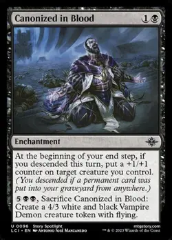 2x Canonized in Blood - Foil LCI NM MTG - Image 1
