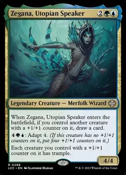 2x Zegana, Utopian Speaker LCC NM MTG - Image 1