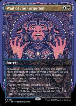 2x Wail of the Forgotten - Extended Art LCI NM MTG - Image 1