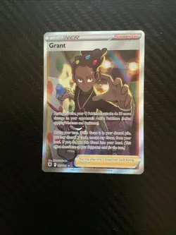 Pokemon TCG SWSH Astral Radiance Grant 185/189 Full Art Trainer Ultra Rare NM! - Image 1