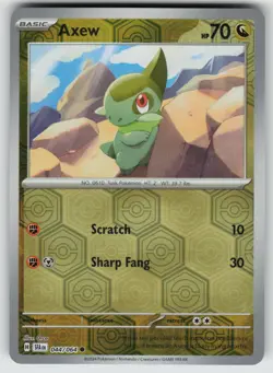 Axew Reverse Holo Common SV: Shrouded Fable 044/064 Pokemon - Image 1