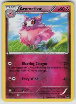 Aromatisse Reverse Holo Uncommon XY - BREAKpoint 85/122 Pokemon - Image 1