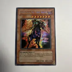 YUGIOH SWIFT GAIA THE FIERCE KNIGHT SECRET RARE CT1-EN004 LIMITED LP - Image 2