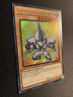 Yugioh Elemental HERO Neos Chibi BLMM-EN003 Battles of Legend Monster Mayhem NM - Image 2