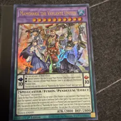 Mamonaka the Vaylantz United TAMA-EN009 - Yugioh TCG - Ultra Rare - Crimped A - Image 1