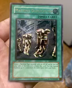YuGiOh! | Machine Duplication | RDS-EN041 Ultimate Rare | 1st Ed. NM - Image 1