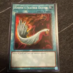 Yugioh - Harpie'S Feather Duster EG01-EN022 1st Edition Super Rare NM - Image 1