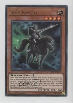 Iron Knight (UR) 1st Ed. YuGiOh Battles of Legends: Relentless Revenge u3f - Image 1