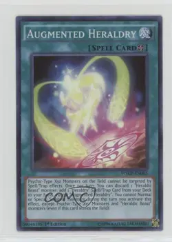 Augmented Heraldry (SR) 1st Ed. YuGiOh World Superstars #WSUP-EN005 u3f - Image 1