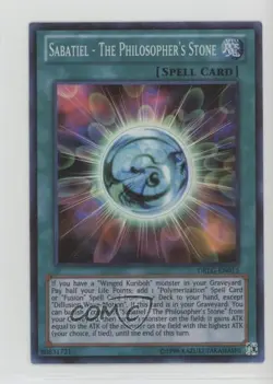 Sabatiel - The Philosopher's Stone Unlimited YuGiOh Dragons of Legend u3f - Image 1