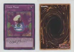 Toon Mask (SE) 1st Ed. YuGiOh Dragons of Legend 2 #DRL2-EN028 u3f - Image 3