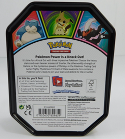 Pokemon TCG: Knockout Collectible Tin 2021 - Featuring Mimikyu **EMPTY** - Image 5