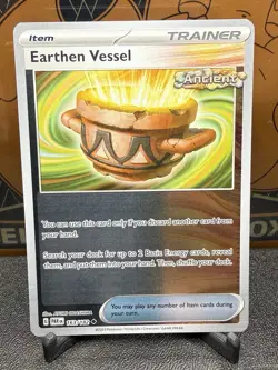 Earthen Vessel 163/182 Paradox Rift Reverse Holo NM Pokemon Card - Image 1