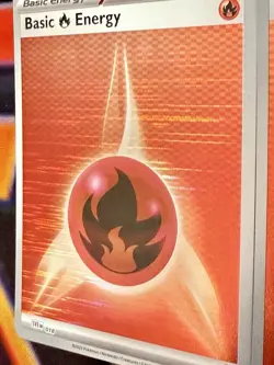 🔥Black Bolt/White Flare Textured Fire Energy x2 🔥 Pokemon TCG - Image 4