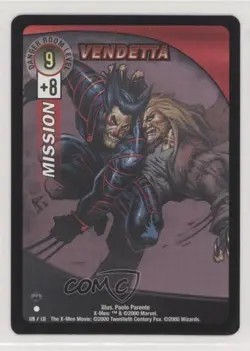 2000 The X-Men Movie Trading Card Game 1st Edition Vendetta #119 0w6 - Image 1
