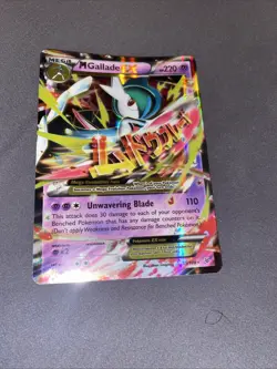 Pokemon Card - M Gallade EX XY Roaring Skies 35/108 Ultra Rare Holo - Image 1
