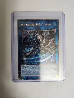 Sky Striker Ace Shizuku Quarter Century Secret Rare Card RA03-EN043 NM Condition - Image 1