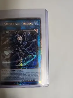 Sky Striker Ace Shizuku Quarter Century Secret Rare Card RA03-EN043 NM Condition - Image 3