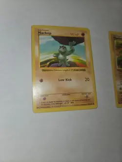 Vintage Pokemon Card Lot Bundle! Wotc 1999 Mankey & Machop Base Set Jungle - Image 4