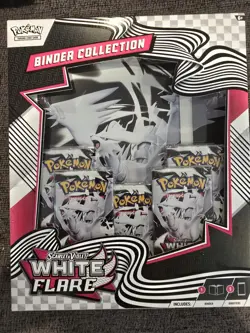 Pokemon TCG White Flare Binder Collection - Image 1