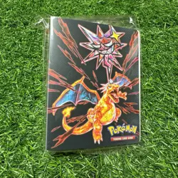 Pokemon Charizard Dark Tera S&V Starters Mini Portfolio Card Binder - Image 1