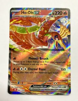 Ho-Oh ex 007/034 Holo Classic Collection CLC Promo 2023 Pokemon Card - Image 1