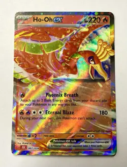 Ho-Oh ex 007/034 Holo Classic Collection CLC Promo 2023 Pokemon Card - Image 2