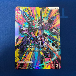 Gundam Aerial Rebuild R+ Parallel GD01-070 Bandai Card Game Limited Box B - Image 1