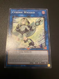 Cyberse Wicckid - SAST-EN044 Common 1st ed NM Yugioh Card - Image 1