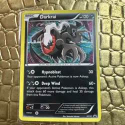 Pokemon TCG Darkrai XY22 Pokemon XY Black Star Promo Holo Rare Card 2014 MP - Image 1