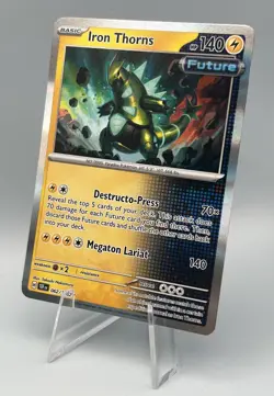 Pokemon TCG Iron Thorns 062/162 - Temporal Forces - Holo Rare NM - Image 1
