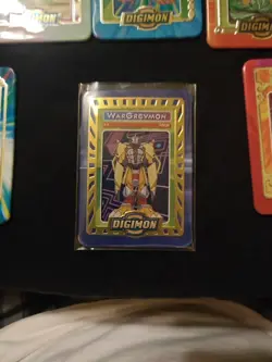 WarGreymon Digimon Taco Bell METAL CHASE Promo Card lot - Image 1