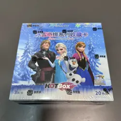 2023 Kakawow Disney 100 Hotbox Frozen Trading Card Sealed Box 20 Packs! - Image 1