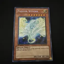 Photon Wyvern PRC1-EN015 1st Edition Secret Rare Yu-Gi-Oh Card - Image 1