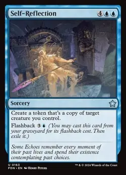 2x Self-Reflection - Foil FDN NM MTG - Image 1