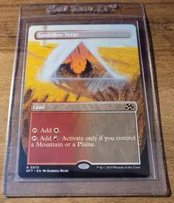 Sunbillow Verge Borderless (MTG WOTC Aetherdrift) Magic the Gathering - Image 1