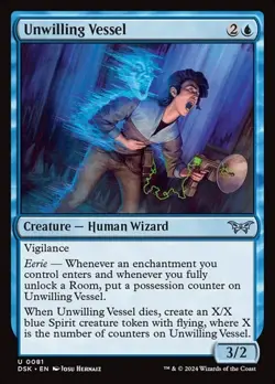 2x Unwilling Vessel - Foil DSK NM MTG - Image 1
