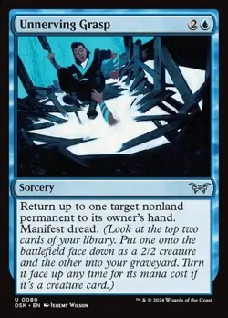2x Unnerving Grasp - Foil DSK NM MTG - Image 1