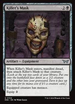 2x Killer's Mask - Foil DSK NM MTG - Image 1